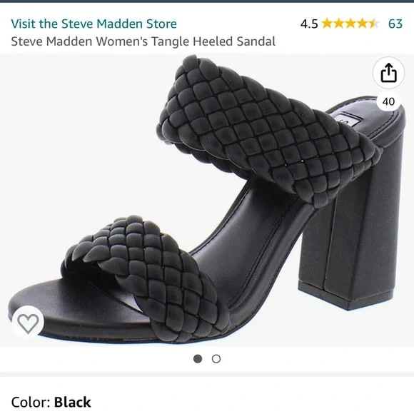 Steve Madden Shoes Steve Madden Womens Tangle Heeled Sandal